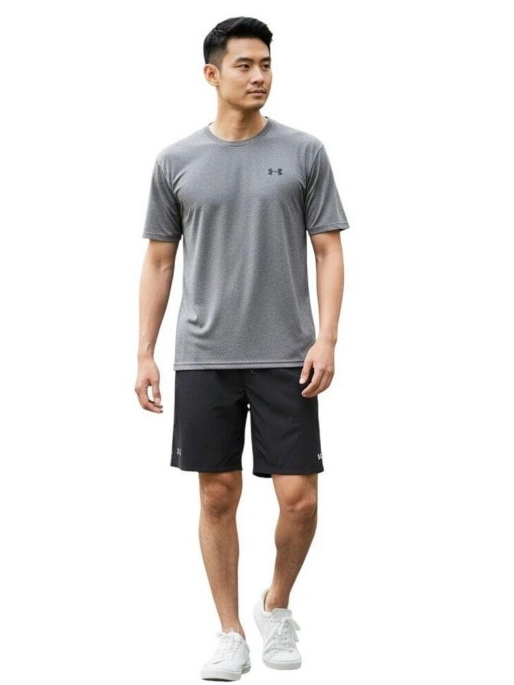 Men’s Under Armour Athletic Bundle Shorts and Shirt